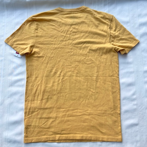 John Denver t-shirt tee new NWT Wrangler brand band concert size small yellow - Picture 6 of 6